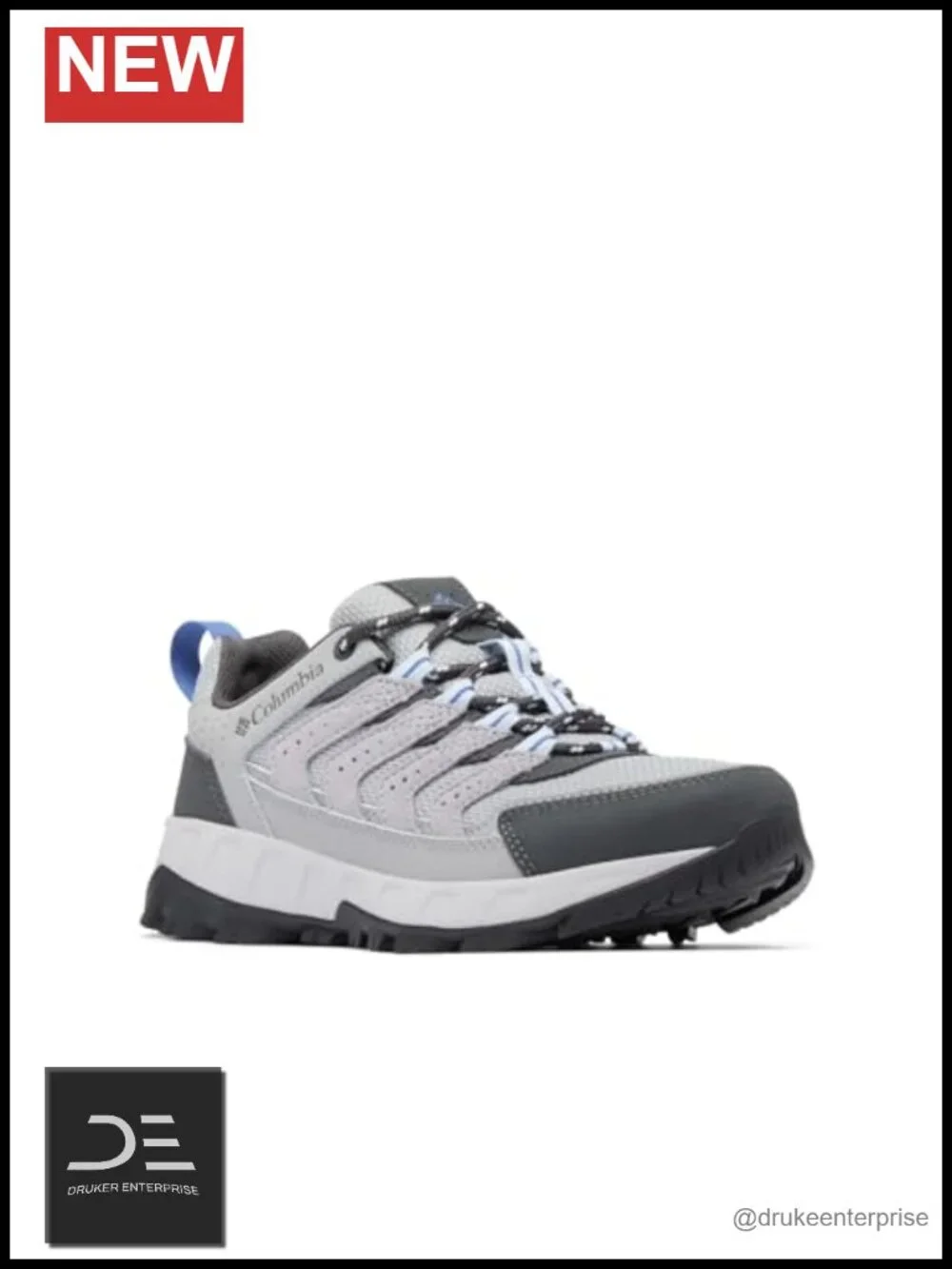 Waterproof Hiking Shoes Suede & Mesh Low Top Trail Sneakers